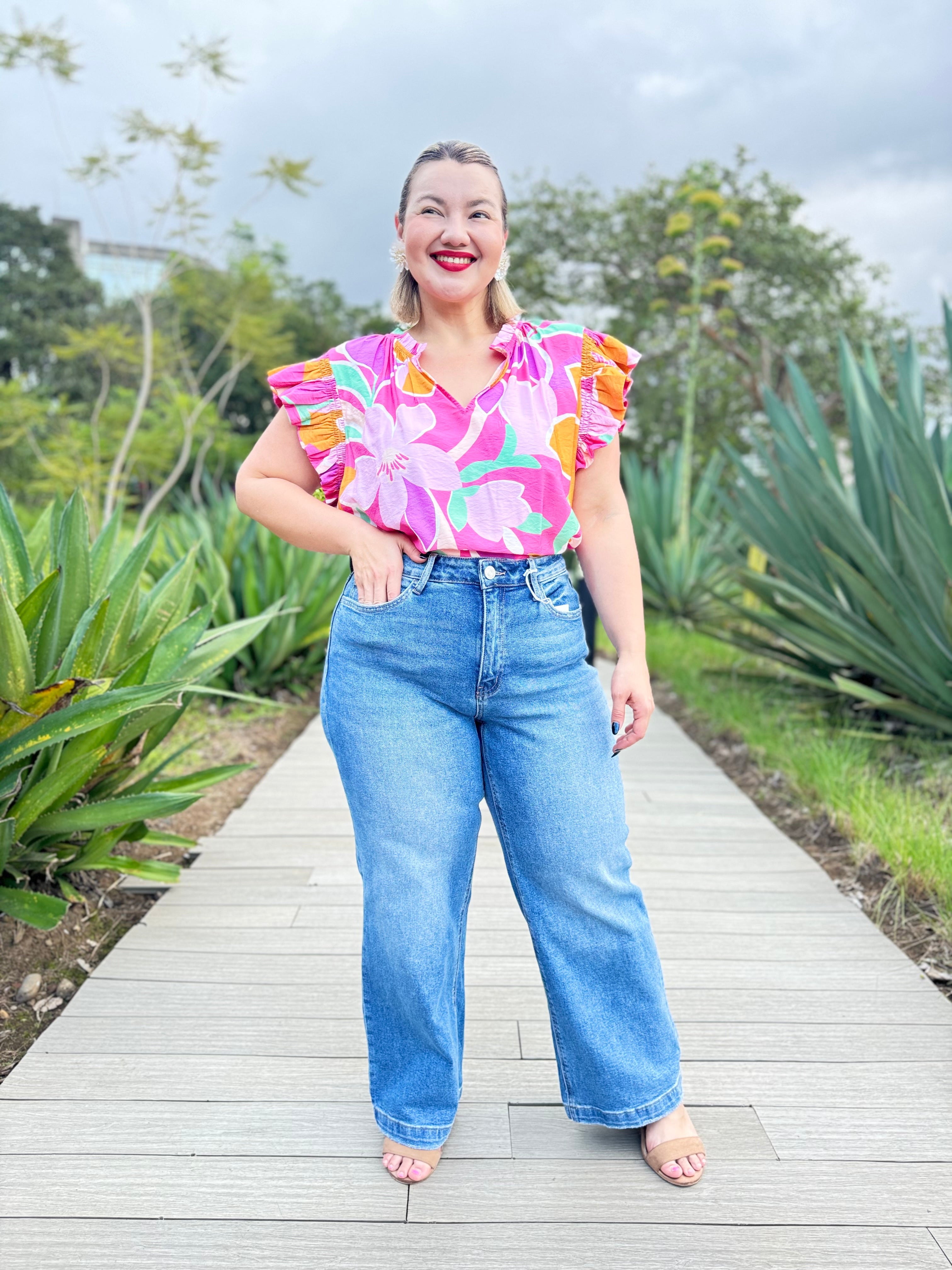 Jeans Wide Leg Berta