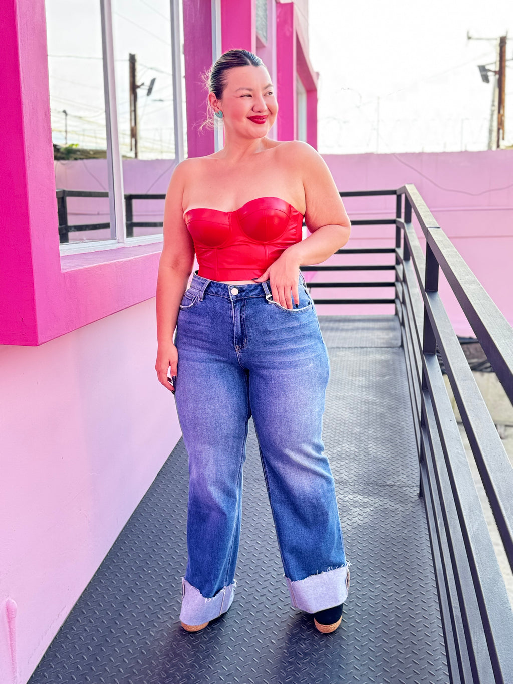 High Rise Wide Leg Bianca