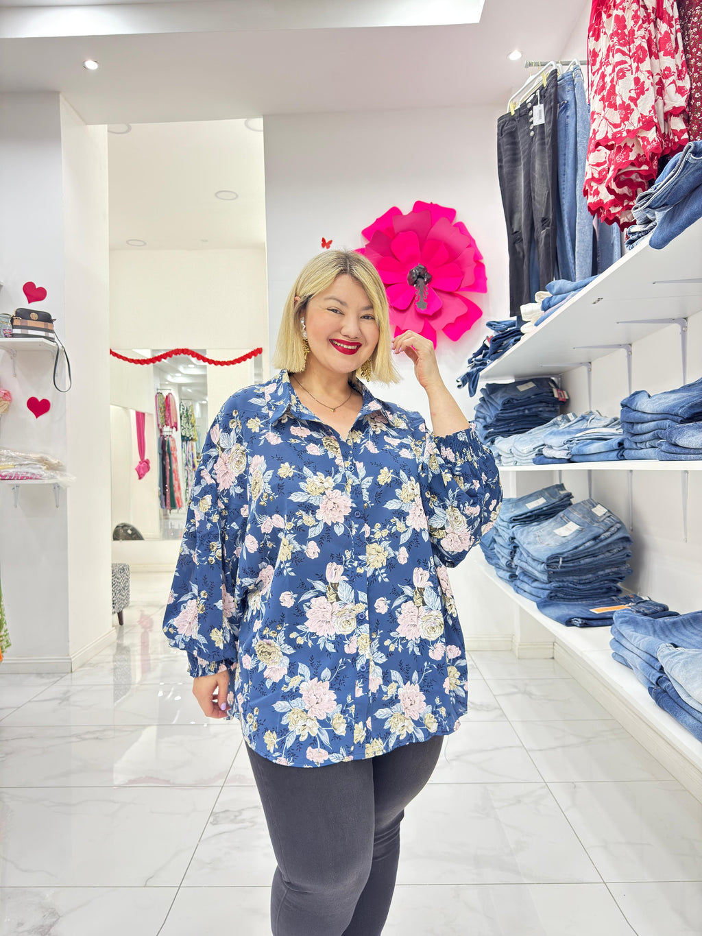 Camisera Floral Alessandra