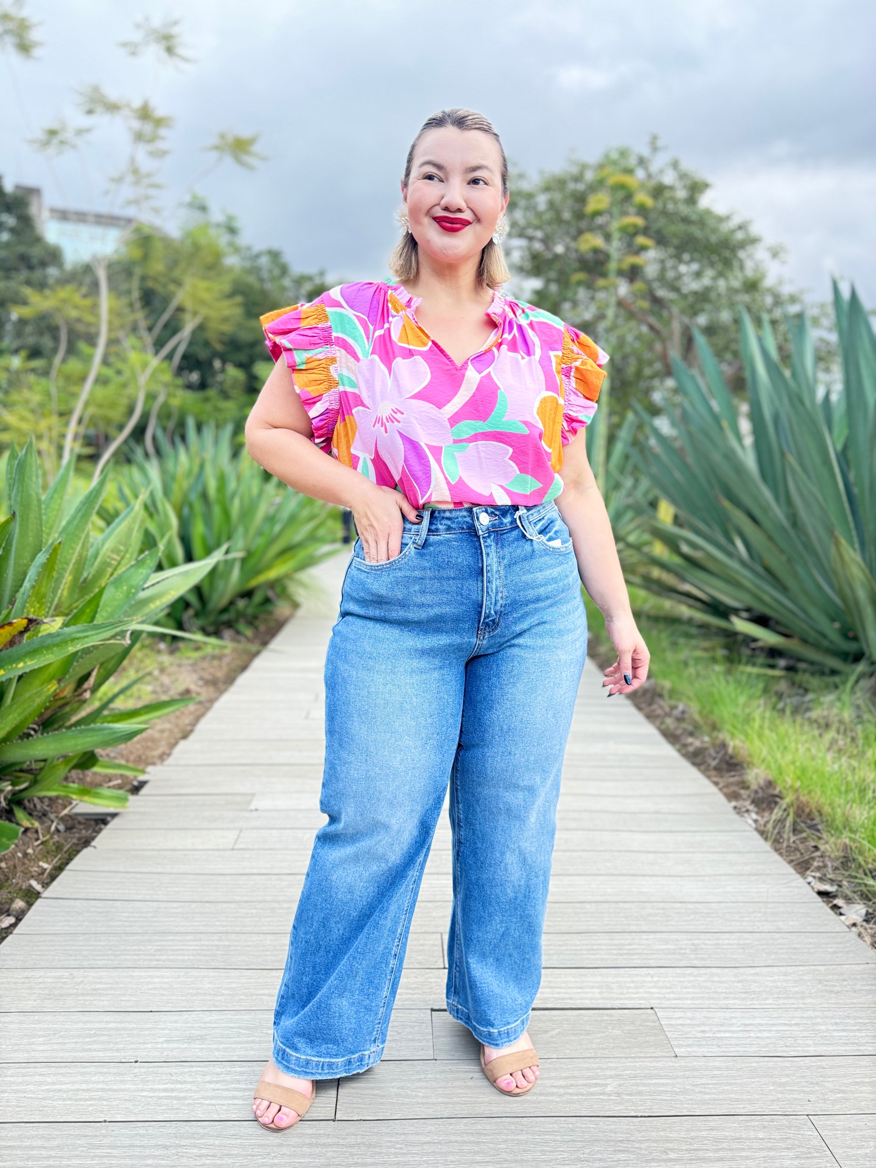 Jeans Wide Leg Berta