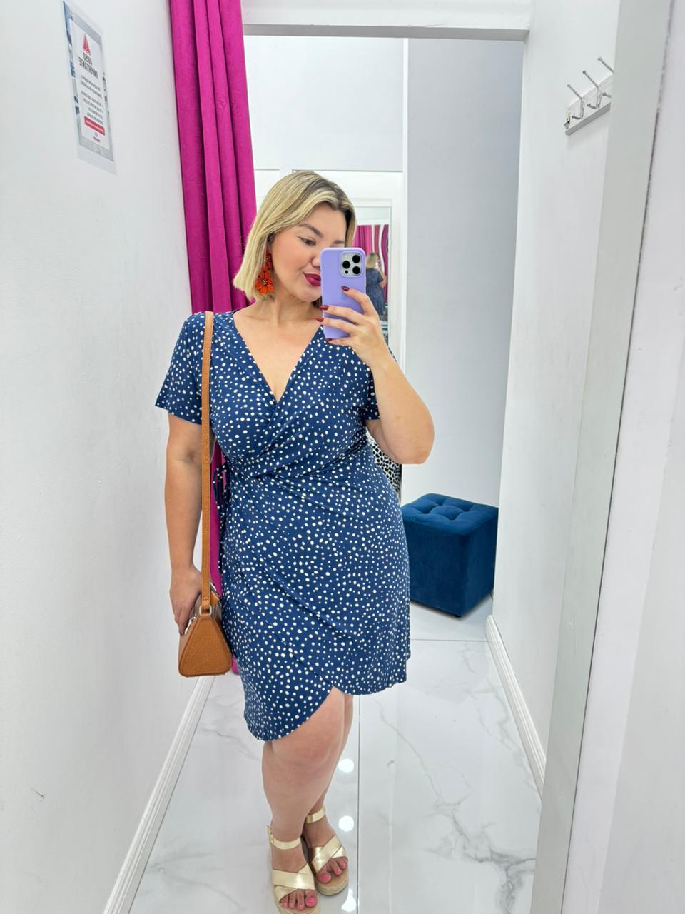 Vestido wrap Marina