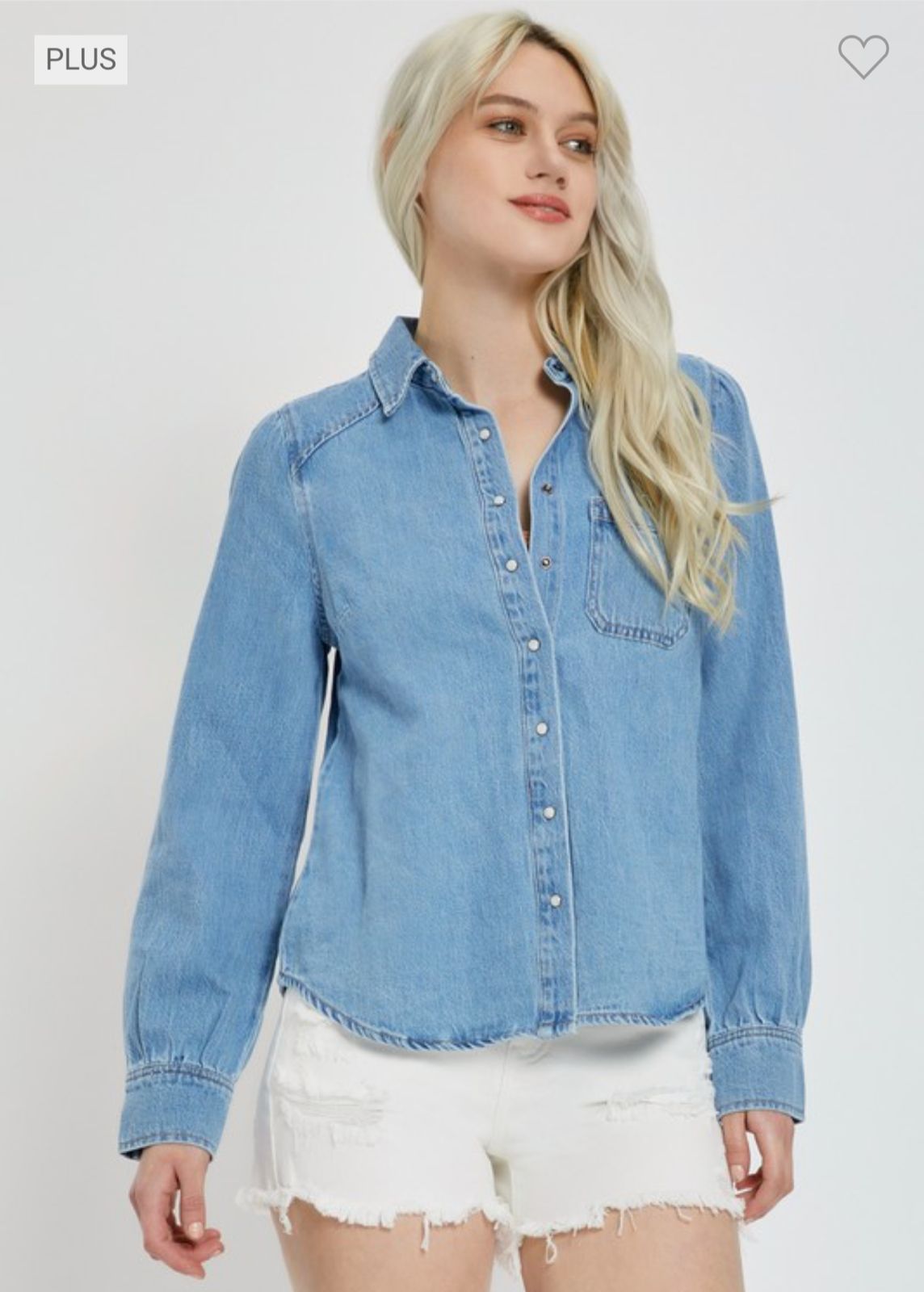 Camisera mezclilla Aitana Denim