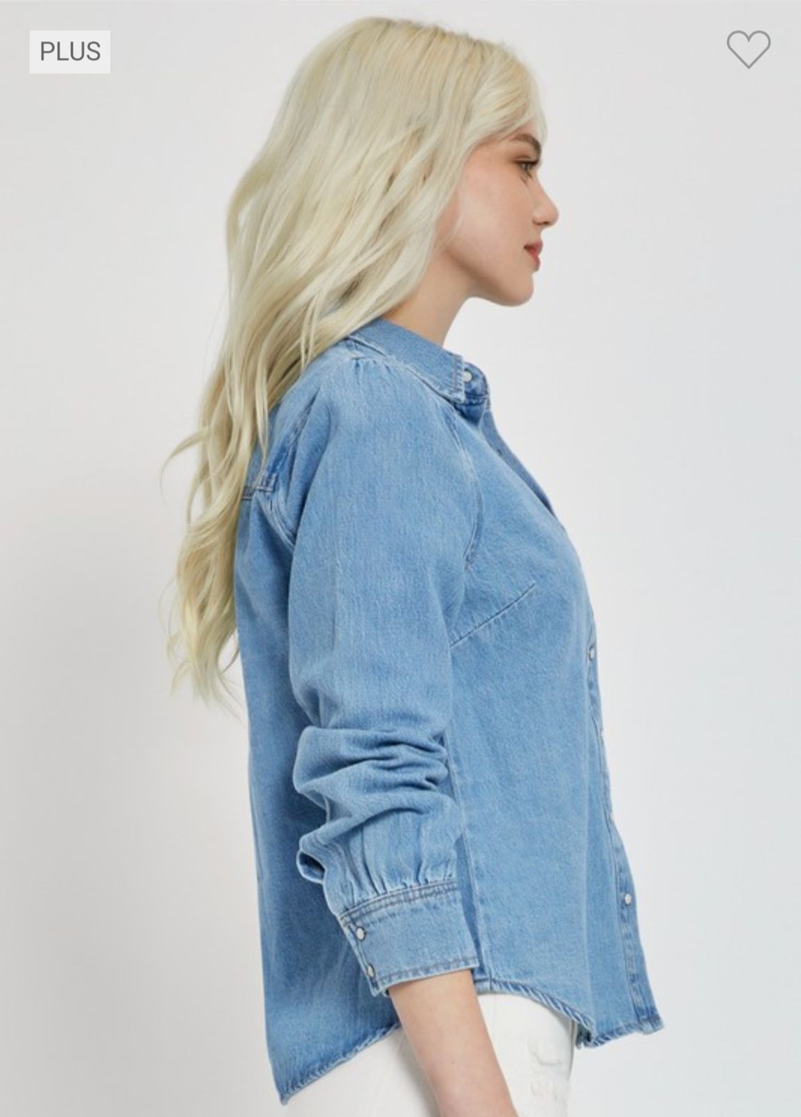 Camisera mezclilla Aitana Denim