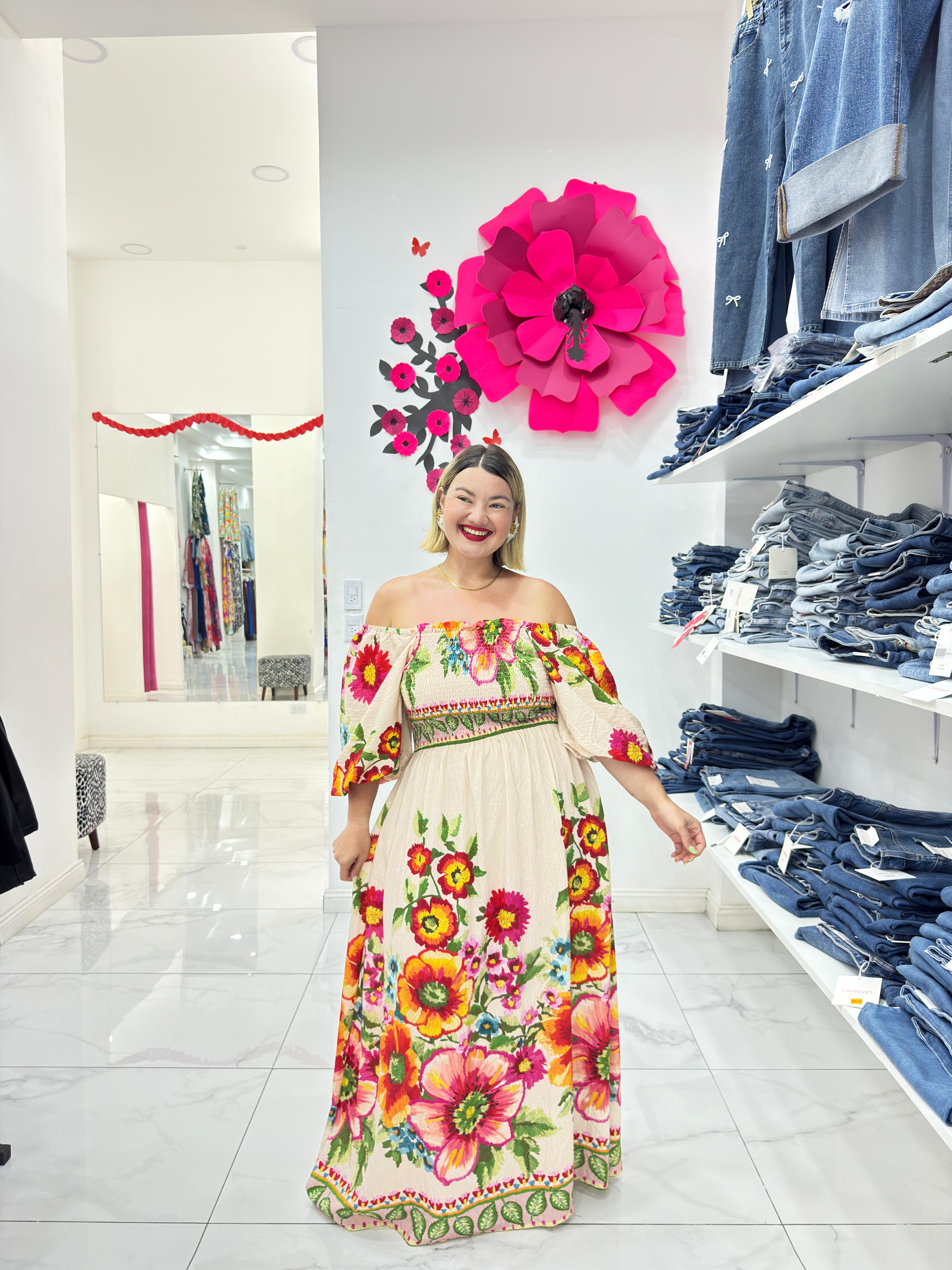 Maxi vestido Alba