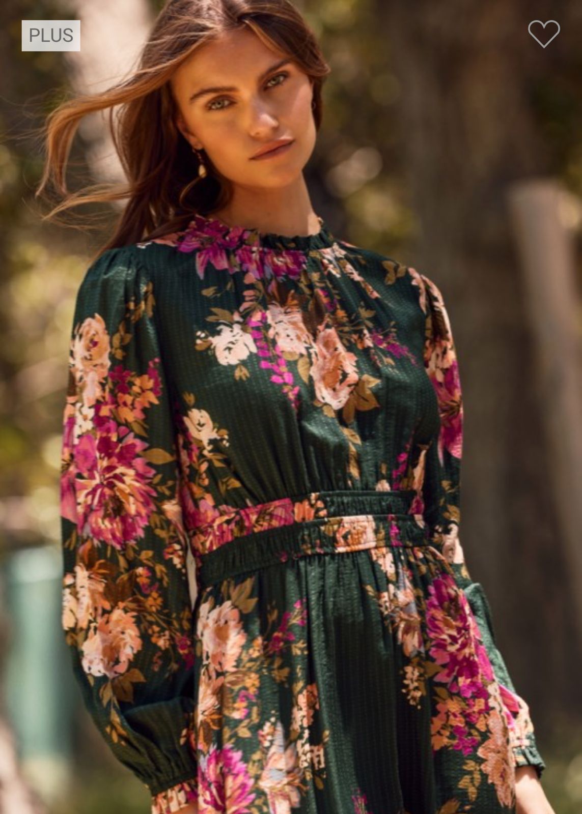 Vestido midi Flora