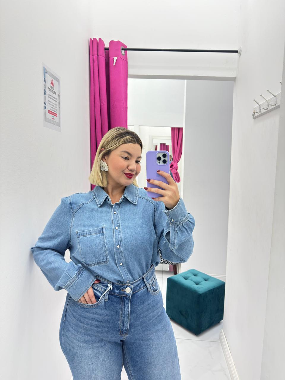 Camisera mezclilla Aitana Denim