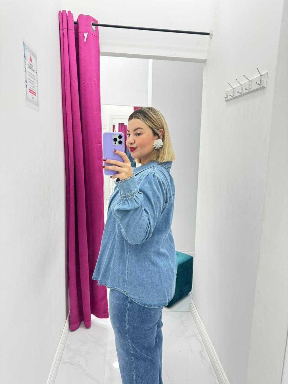 Camisera mezclilla Aitana Denim