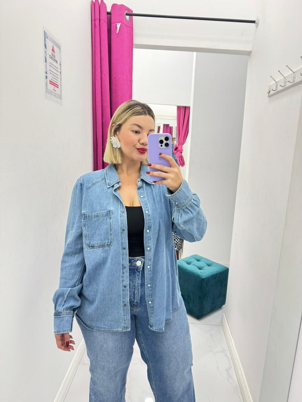 Camisera mezclilla Aitana Denim