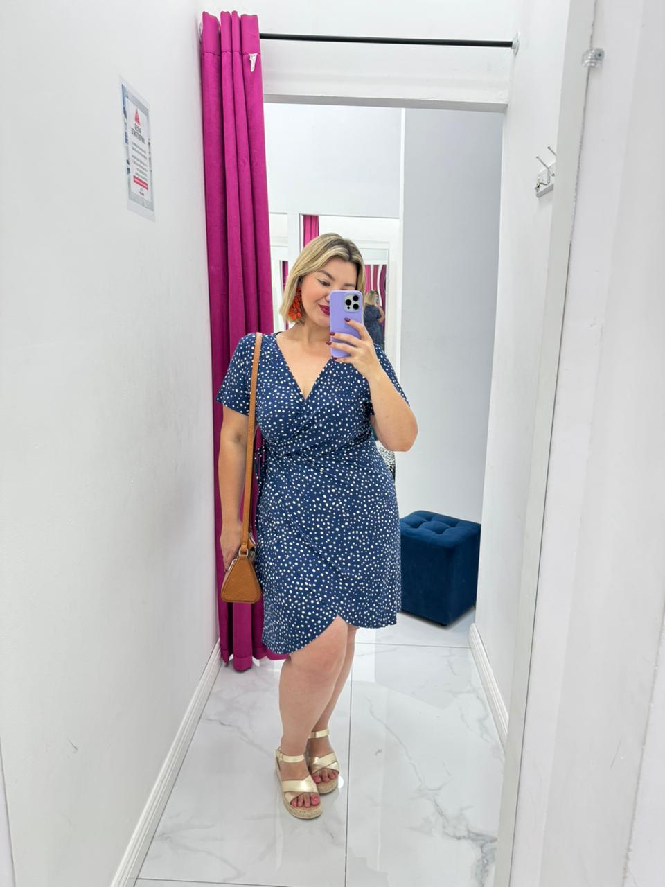 Vestido wrap Marina