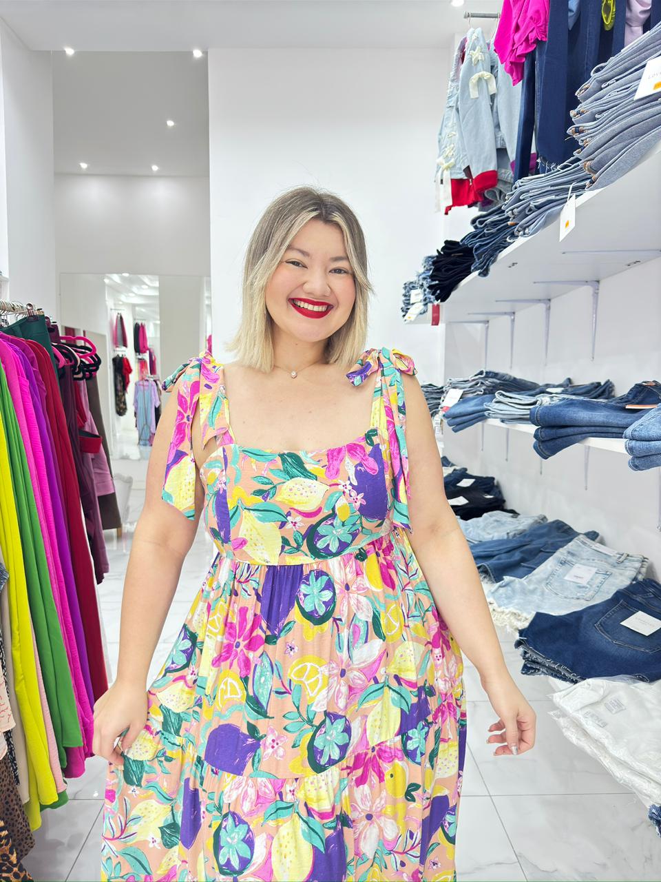 Maxi vestido Tropical Sunset