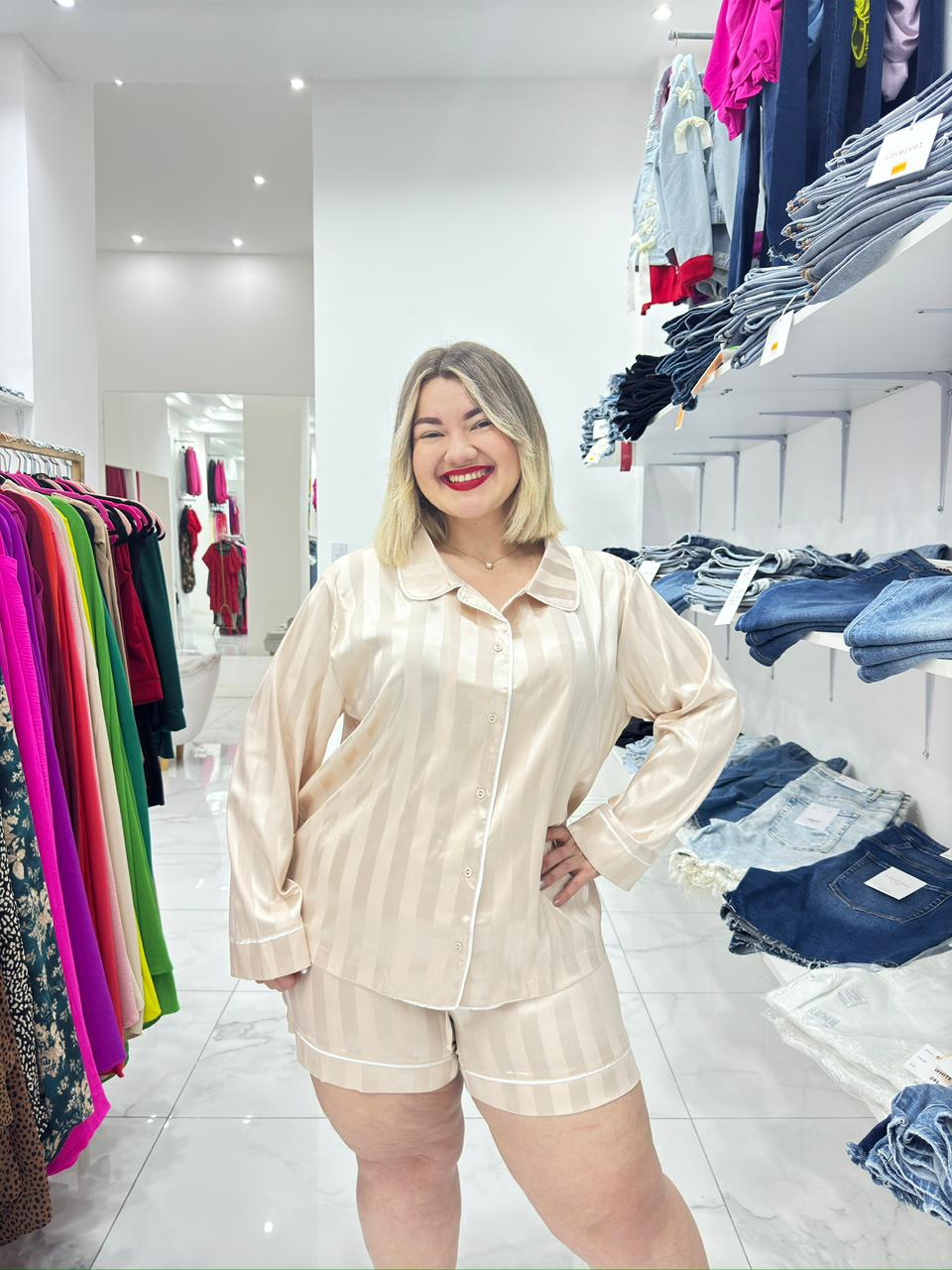 Pijama Satin Sabrina