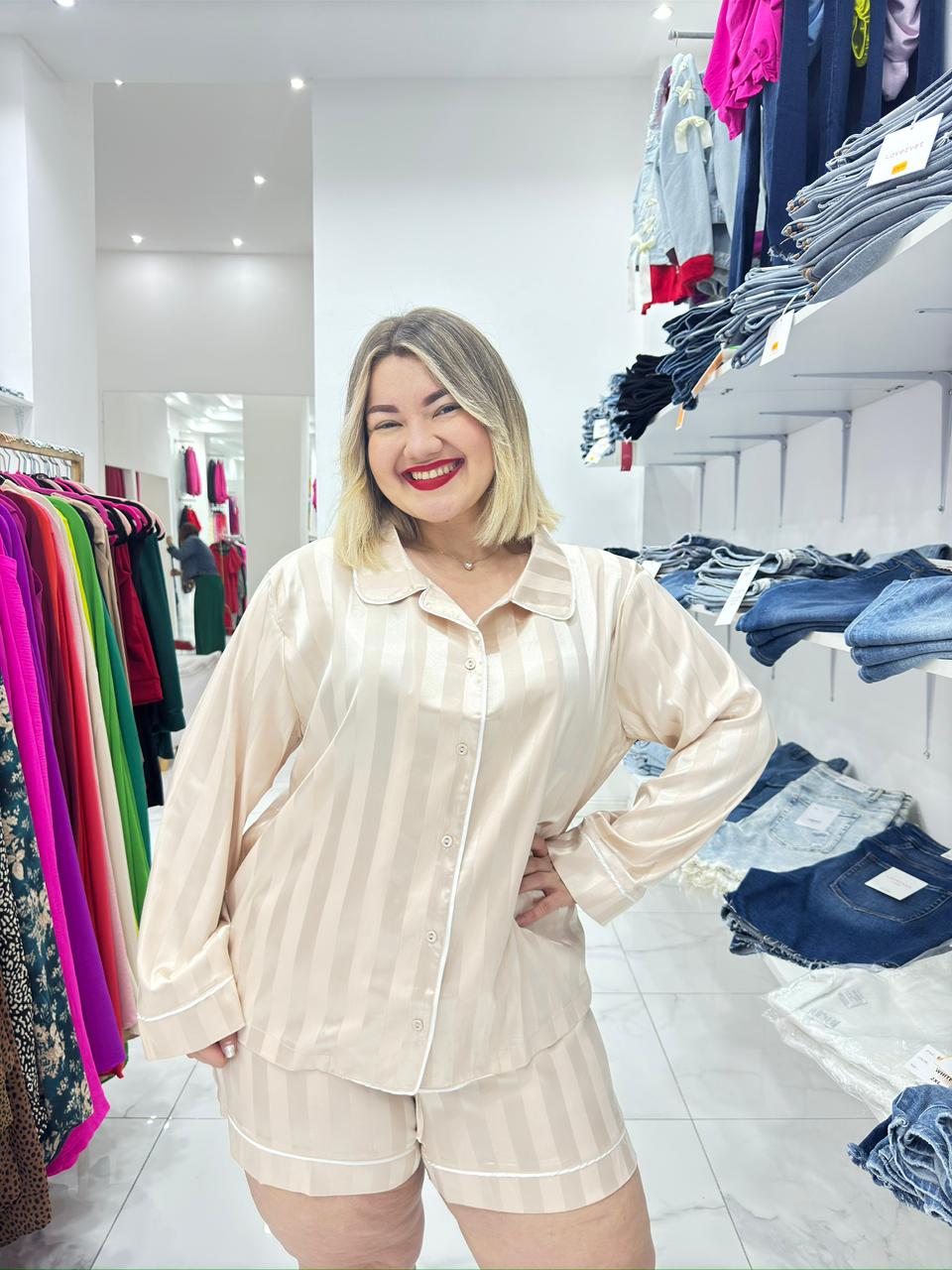 Pijama Satin Sabrina