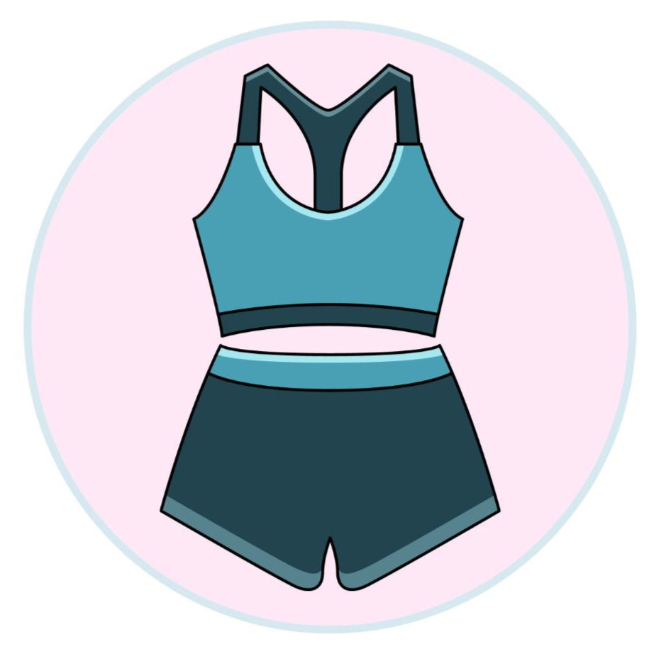 Movimiento libre y estilo plus. Leggings, tops y conjuntos para entrenar o andar cómoda. Tallas 1XL a 3XL.