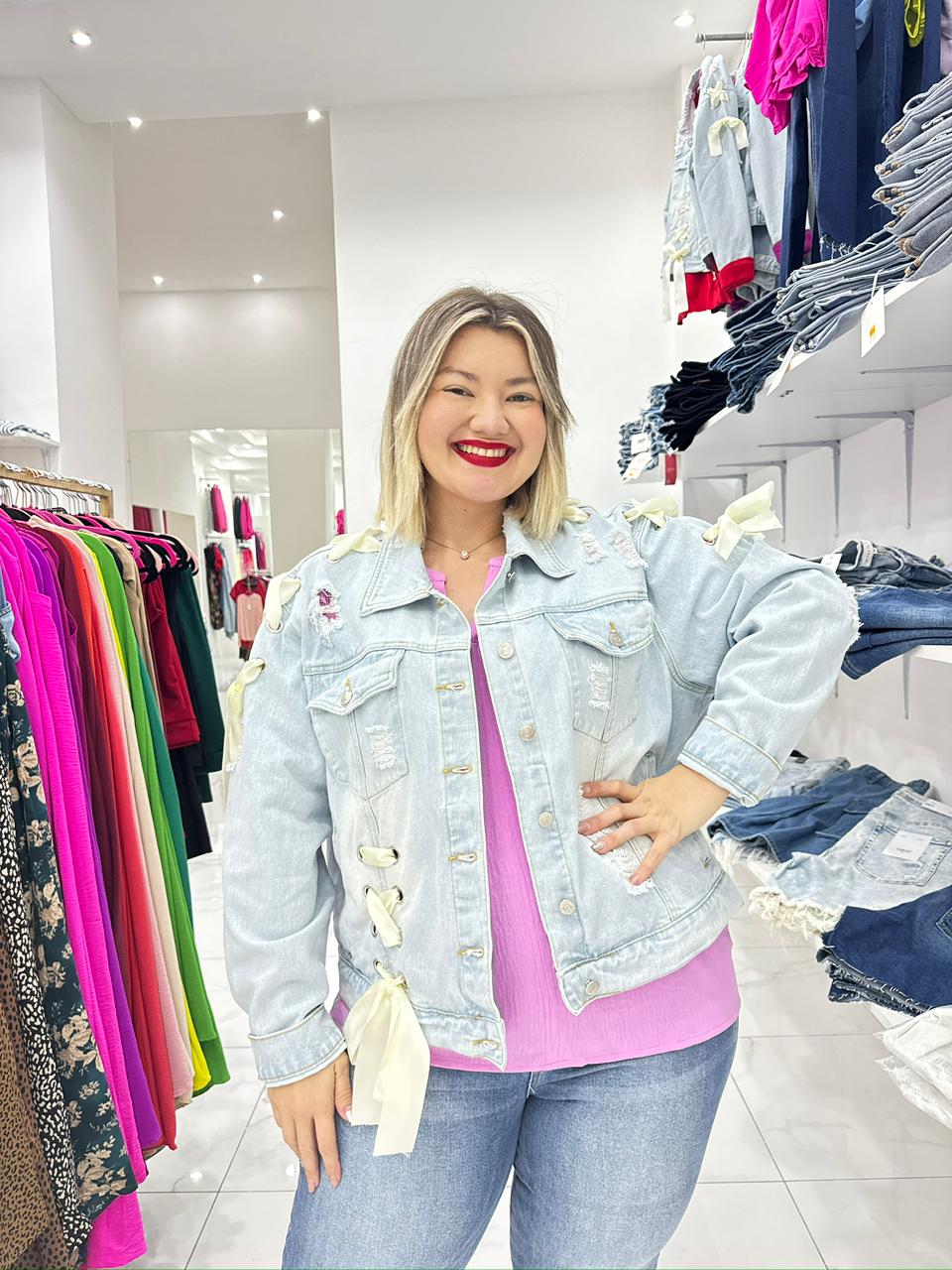 Jacket mezclilla Candy