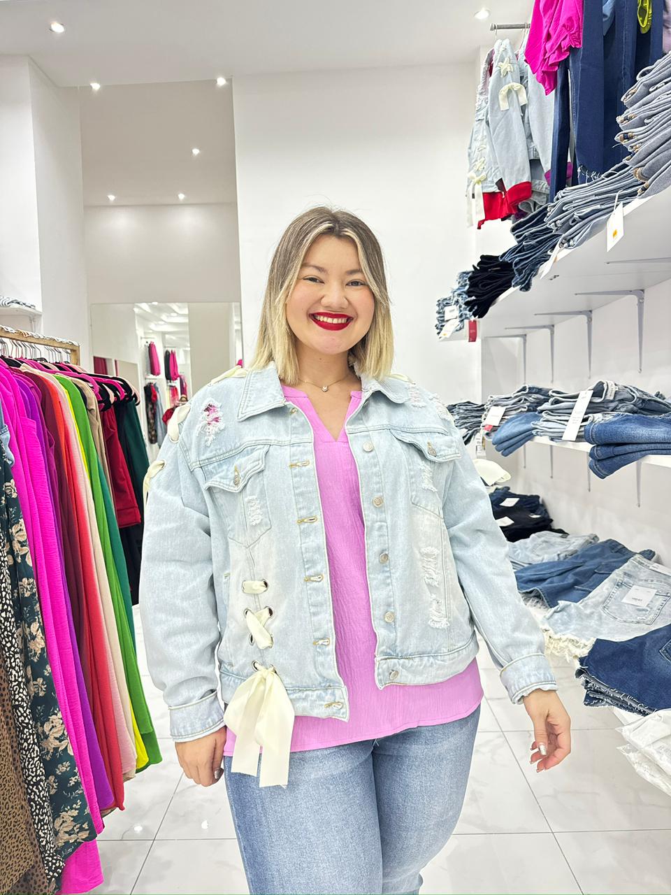 Jacket mezclilla Candy